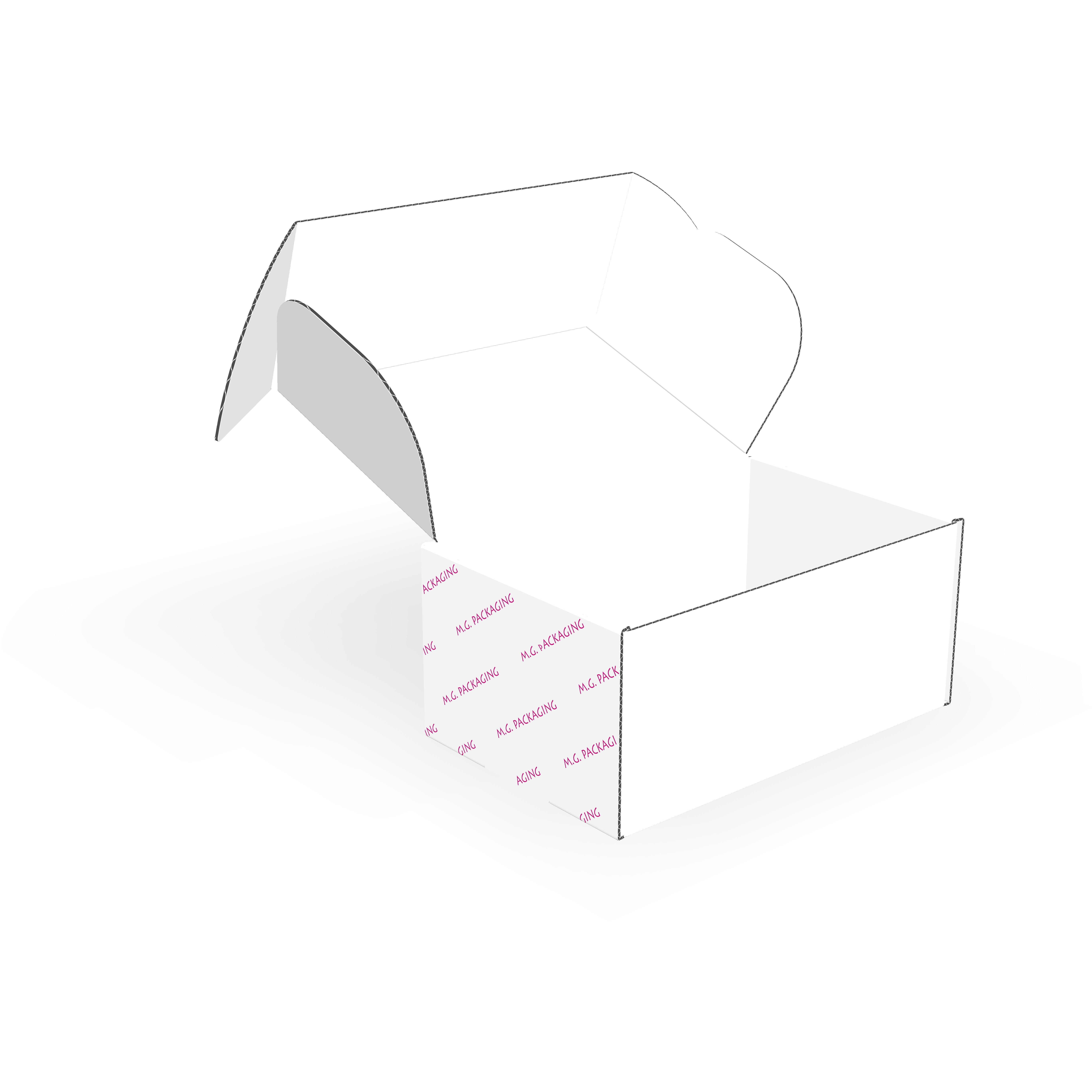 Selbstmontierender Koffer individualisierte Version
